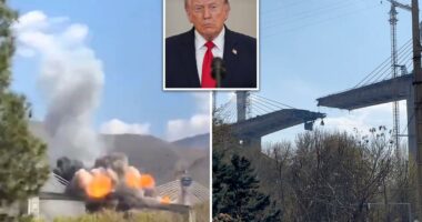 Iranâs tallest bridge destroyed in US-Israeli airstrikes as Trump warns of more destruction